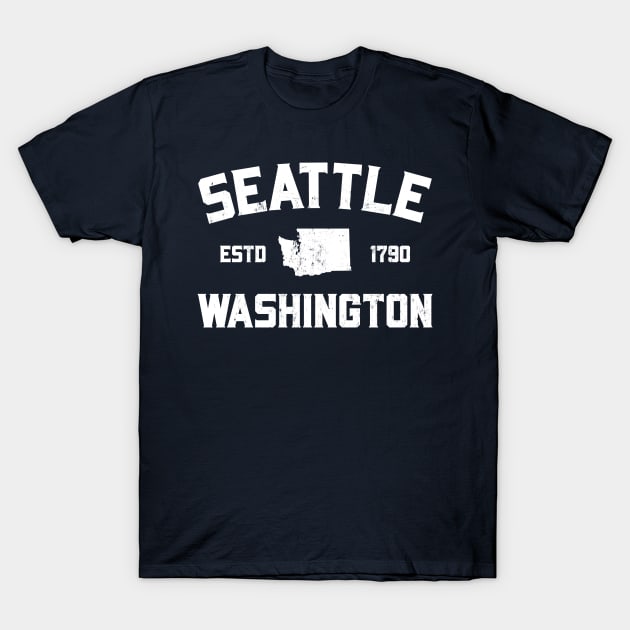 Seattle Washington T-Shirt by happysquatch